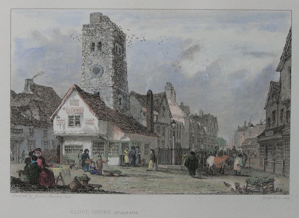 Print - Clock House St. Albans - Cooke